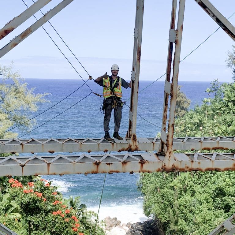 Hawaii County Bridge Inspections, Hawaii Department of Transportation