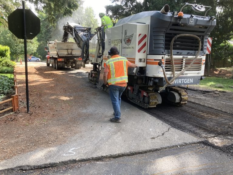 Paving Inspection, Lake Oswego, OR