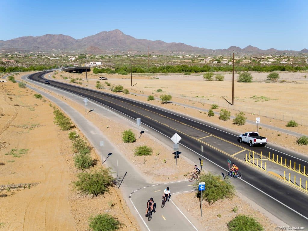 Sunset Road – Silverbell Road to I-10