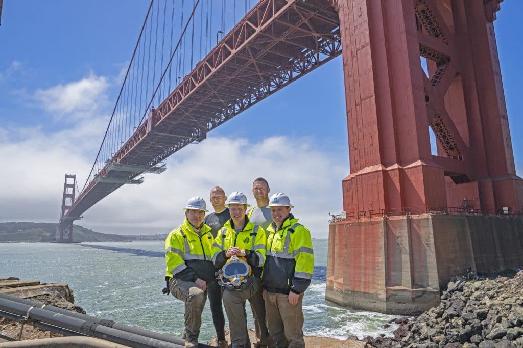 Golden Gate Bridge Underwater Inspection - Consor