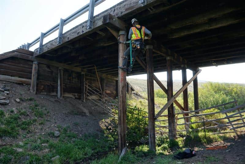 NBIS Timber Bridge Inspections, Montana Department of Transportation