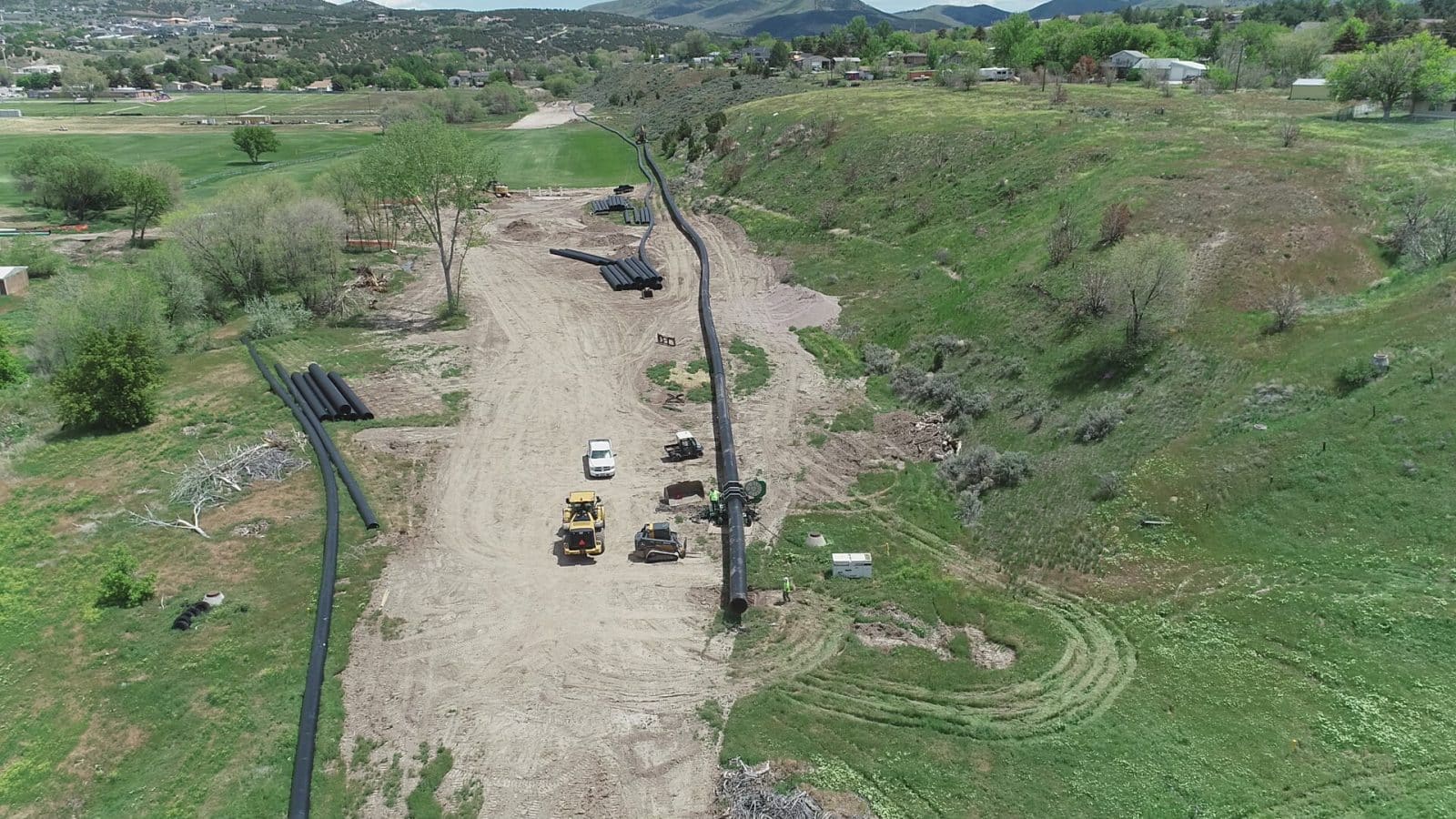 Pocatello Creek Booster Station Pipeline, Pocatello, ID