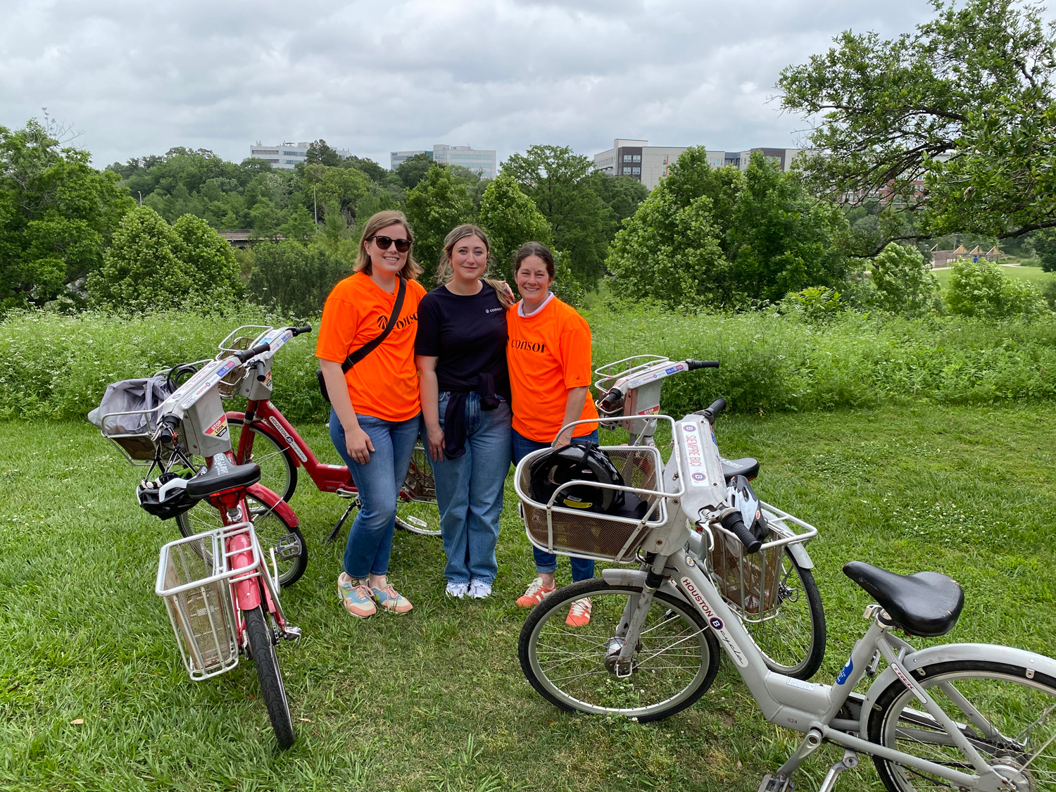 Participating in Consor's Bike Month challenge.