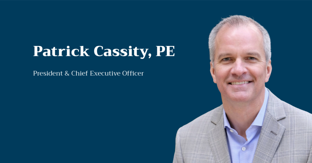 Consor Engineers Appoints Patrick Cassity as President and Chief Executive Officer